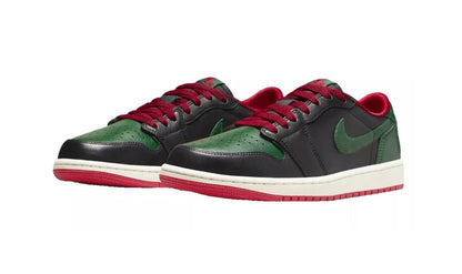Jordan 1 Retro Low OG Gorge Green Varsity Red (Women's)