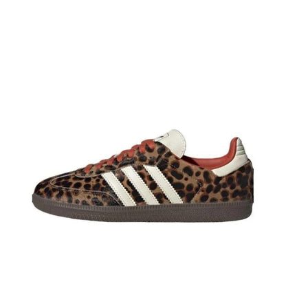 Adidas Samba OG Preloved Red Leopard (Women's)