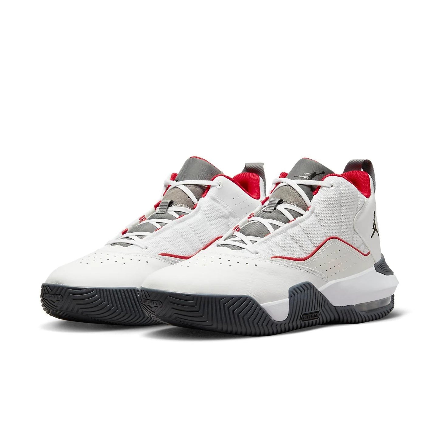 Jordan Stay Loyal White University Red