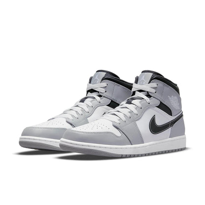 Jordan 1 Mid Light Smoke Grey Anthracite Men's 554724-078