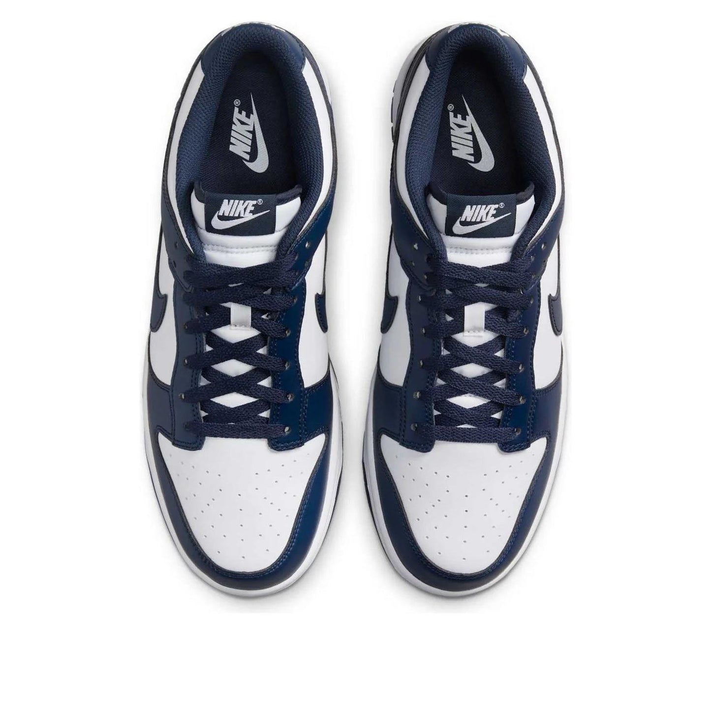 Nike Dunk Low White Midnight Navy