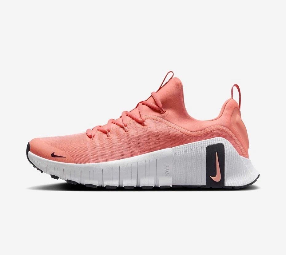 Nike Free Metcon 6 Apricot Agate White Black size 11.5