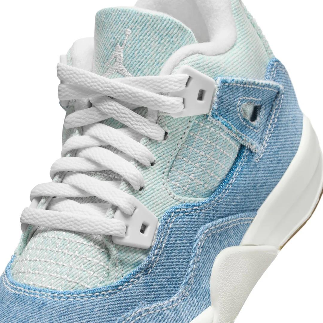 Jordan 4 Retro TEX Denim Worn Blue (PS) IB6715-100 size 2Y