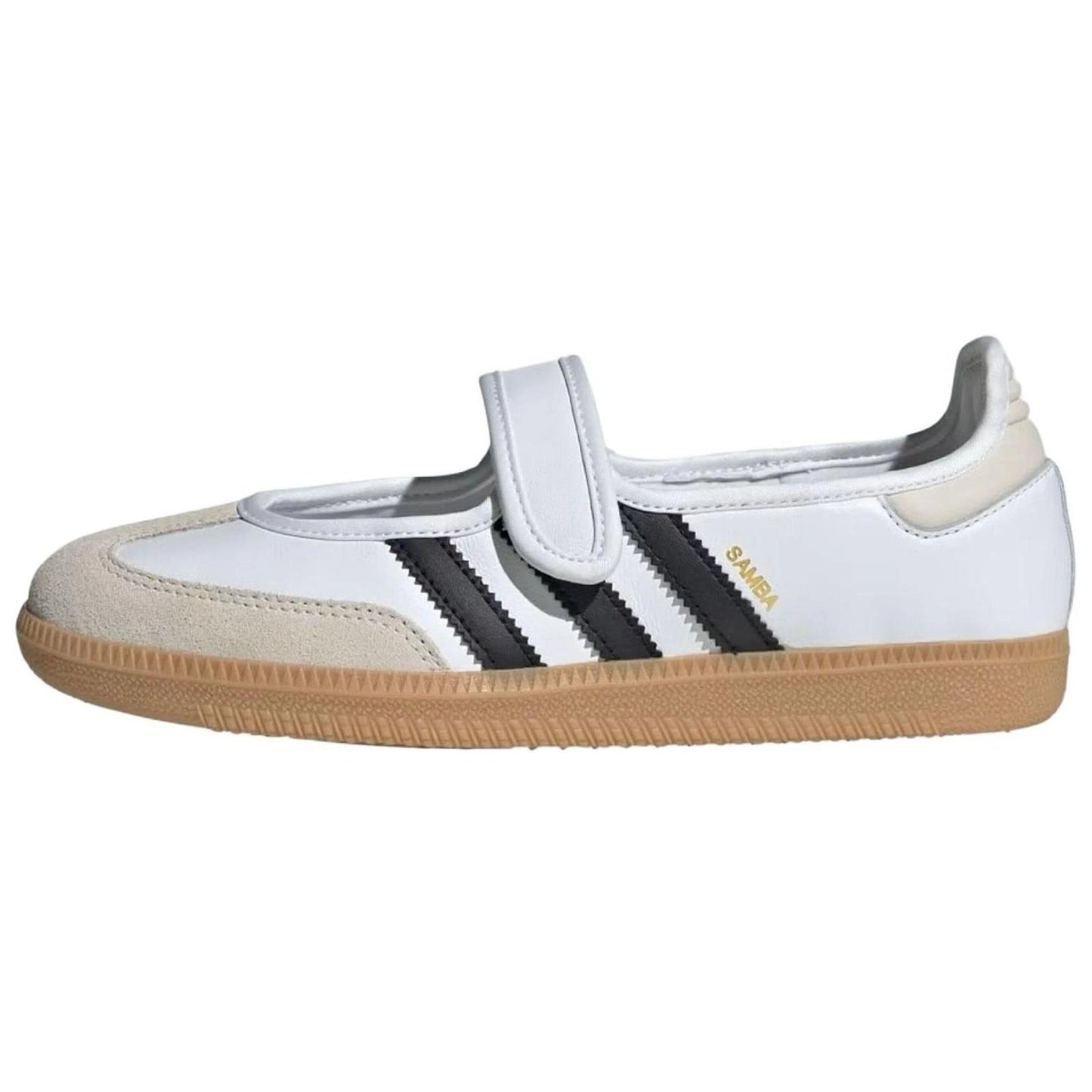 Adidas Samba Jane White Black Gum (Women's) JR1402