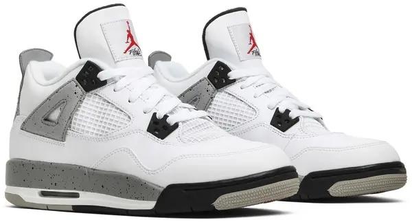 Jordan 4 Retro White Cement (2016) (GS) size 6Y/7.5WMNS