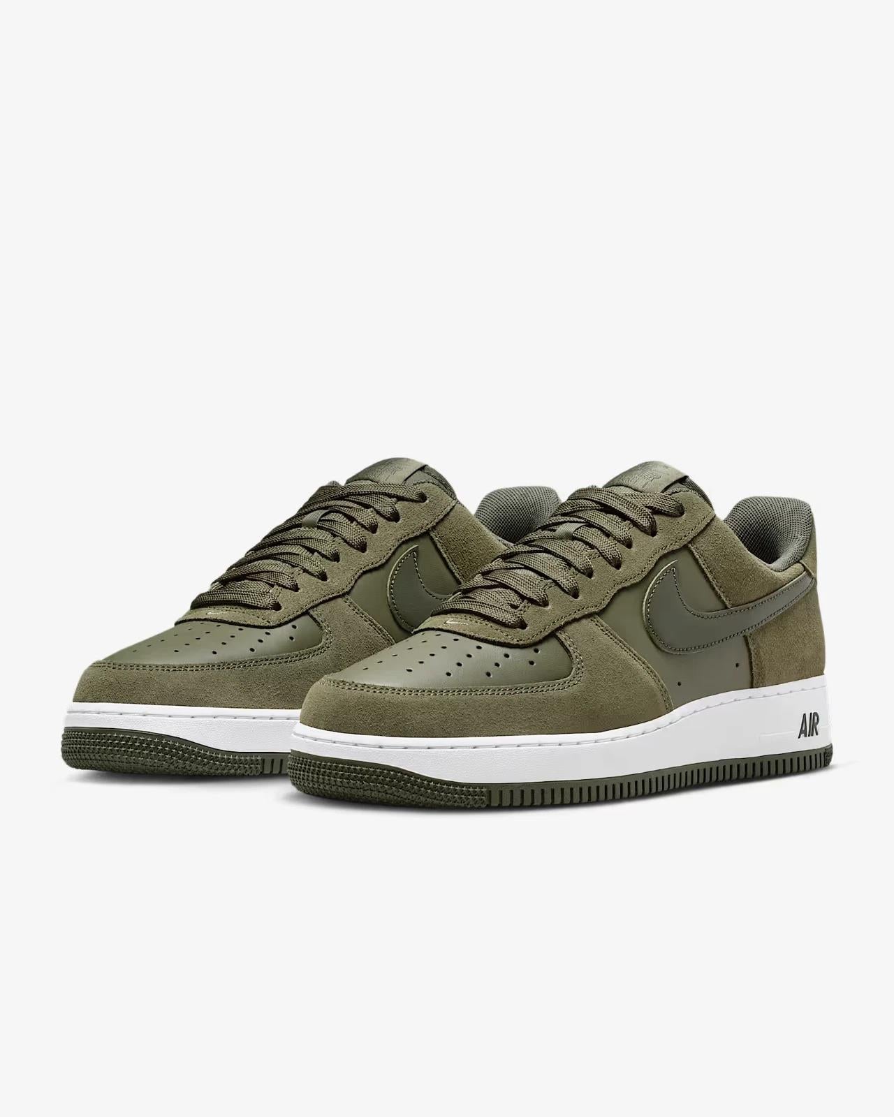 Nike Air Force 1 Low '07 LV8 Medium Olive White Men's IB6388-200