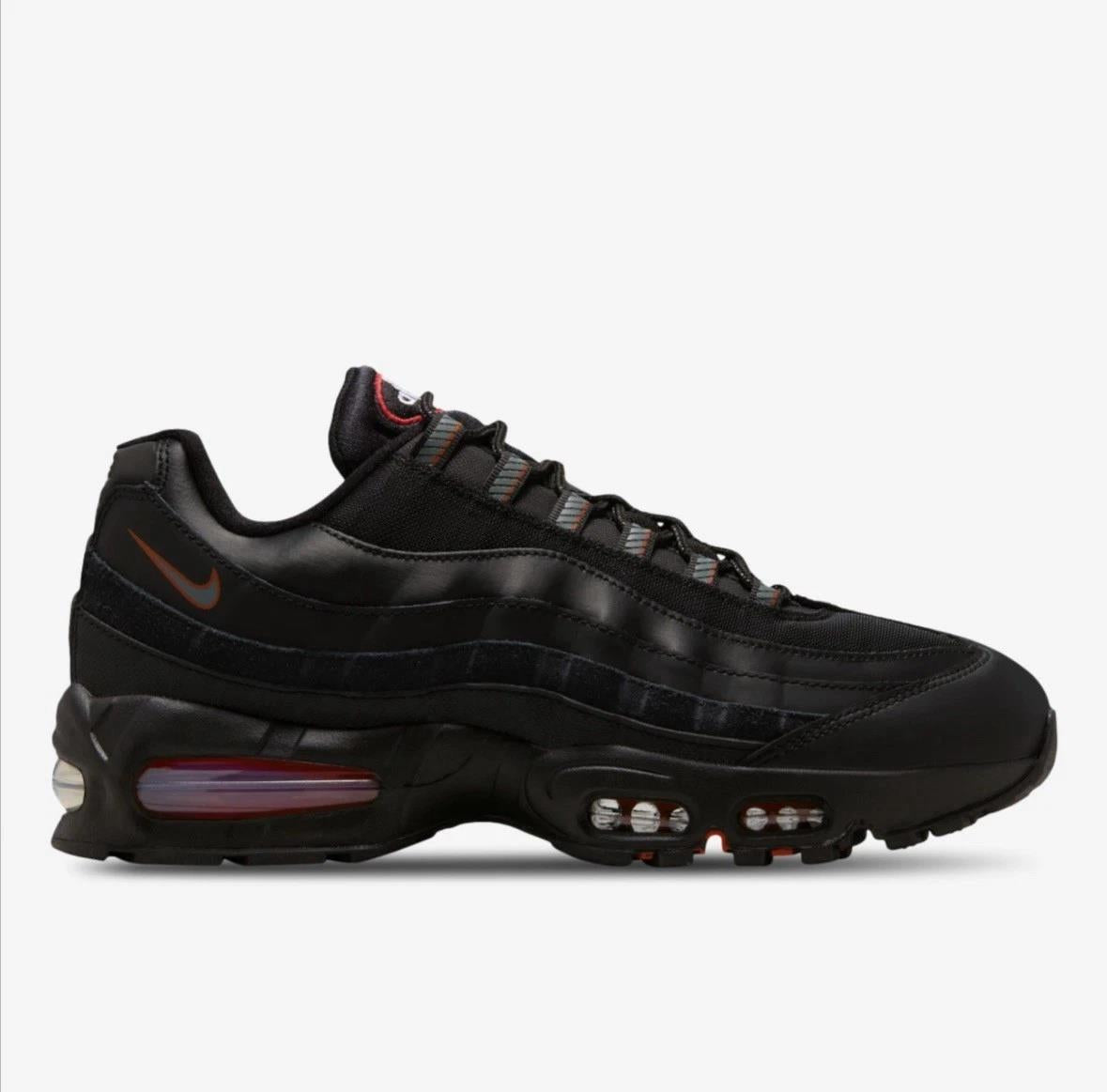 Nike Air Max 95 Racing Pack Black University Red Men's IH1228-003