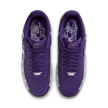 Nike Air Force 1 Low '07 QS Purple Skeleton Halloween (2021)