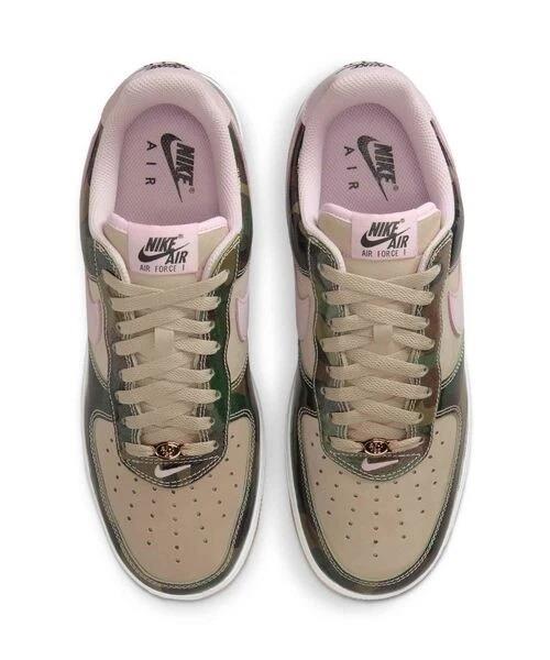 Nike Air Force 1 Low '07 LV8 Patent Camo Pink Men's HQ1967-200