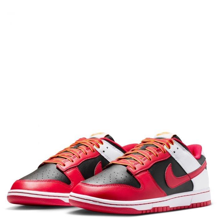 Nike Dunk Low Retro 
Black White University Red