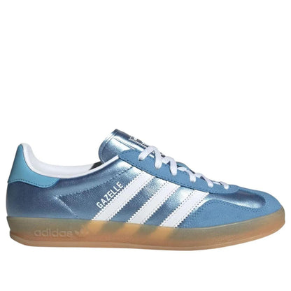 Adidas Gazelle Indoor Blue Cloud White Gum (Women's)