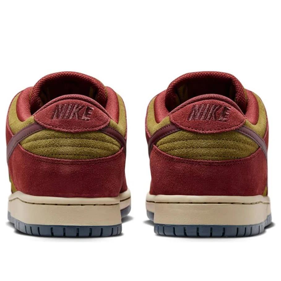 Nike SB Dunk Low Dark Team Red Olive Flak