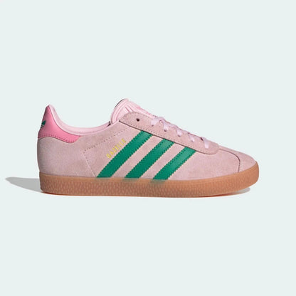 Adidas Gazelle Clear Pink Court Green (GS)