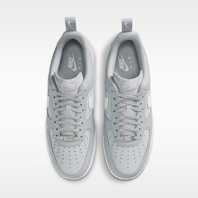 Nike Air Force 1 Low '07 LV8 Carbon Fiber Swoosh Wolf Grey White