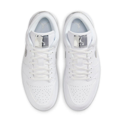 Jordan 1 Low SE 
White Metallic Silver (Women's)