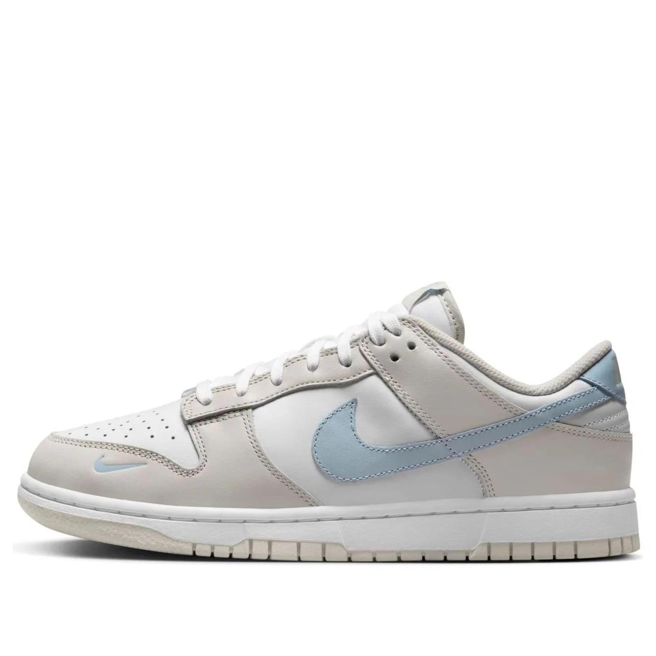 Nike Dunk Low Light Bone Armory Blue (Women's)