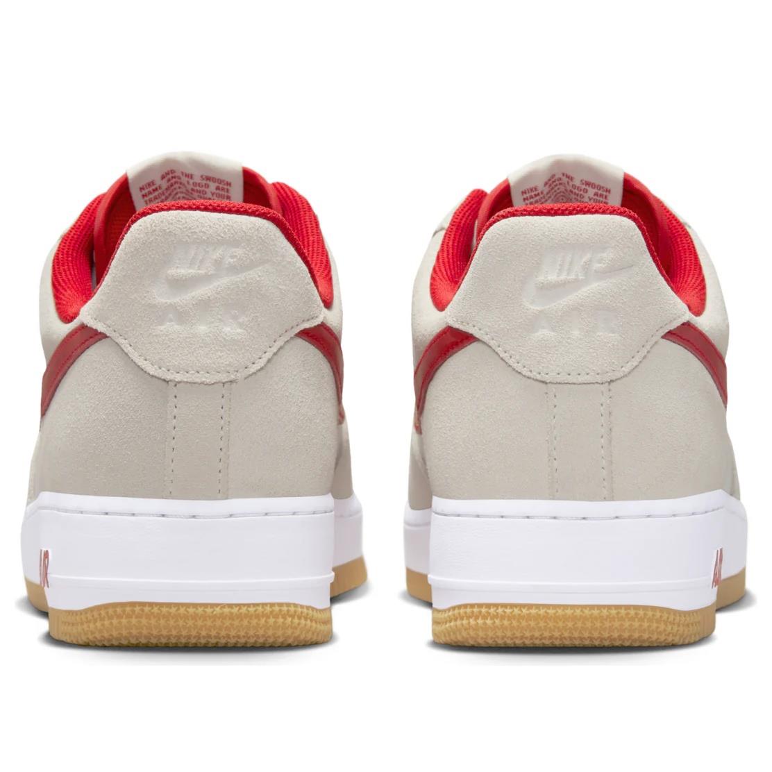 Nike Air Force 1 Low '07 LV8 Summit White Varsity Red Gum Men's IB6388-101