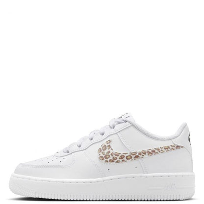 Nike Air Force 1 Low 
White Leopard Swoosh (GS)
