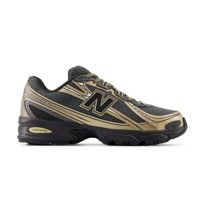 New Balance 740v2 
Black Castlerock Gold Metallic