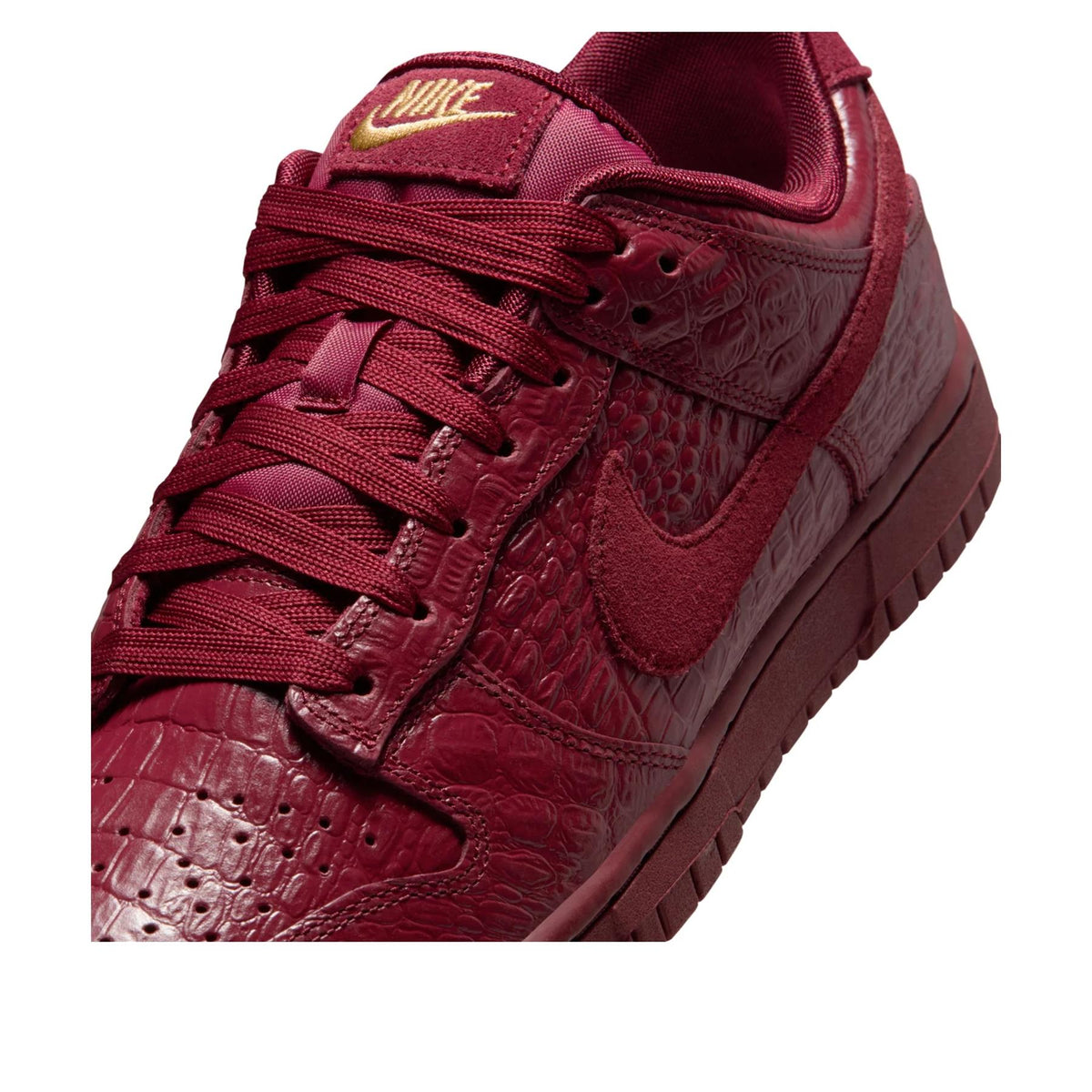Nike Dunk Low 
Crocodile Team Red (Women's)