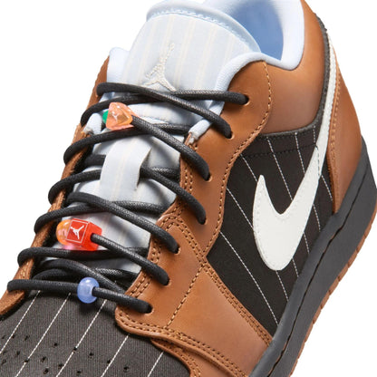 Jordan 1 Low SE Black Sail Light British Tan Men's IR7560-010