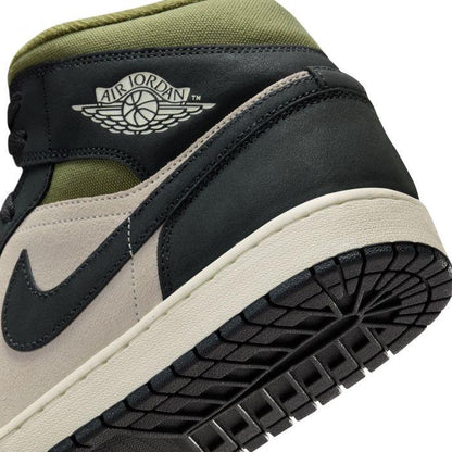 Jordan 1 Mid SE Off Noir Medium Olive Men's HV4091-102