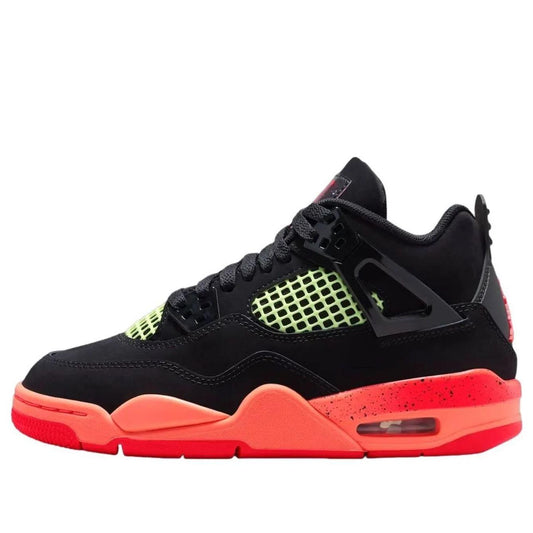 Jordan 4 Retro 
Black Infrared Barely Volt (GS)