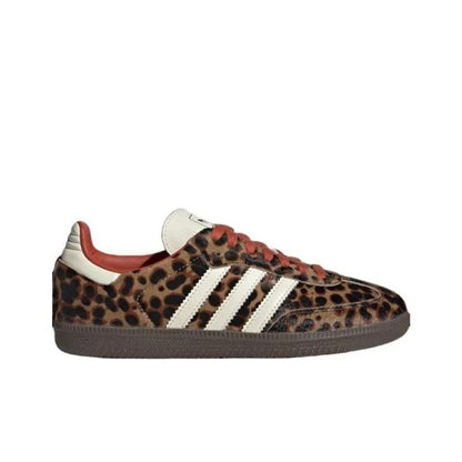 Adidas Samba OG Preloved Red Leopard (Women's)