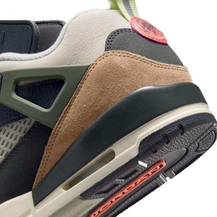 Jordan Spizike Low 
Anthracite Mango Cargo Khaki