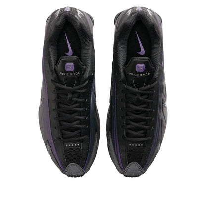 Nike Shox R4 
Black Metallic Silver Purple Dynasty