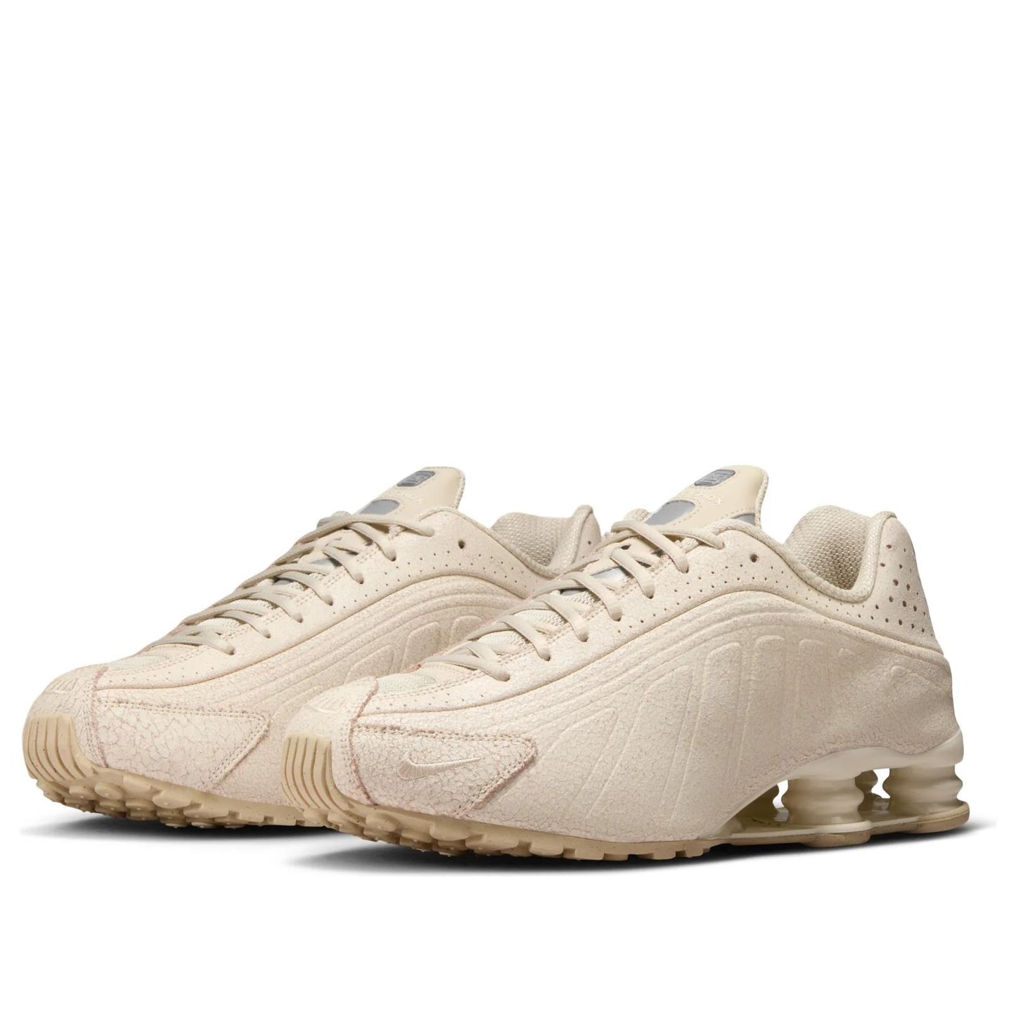 Nike Shox R4 
Natural Distressed Leather