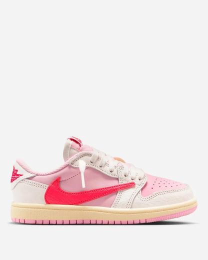 Jordan 1 Retro Low OG SP 
Travis Scott Sail Tropical Pink (PS)