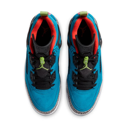 Jordan Spizike Low 
Neo Turquoise Light Crimson