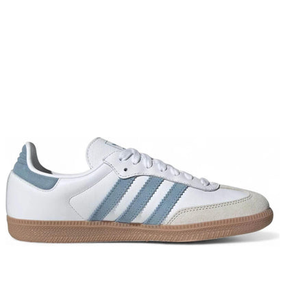 Adidas Samba OG White Alumina Ash Blue (Women's) JS1391