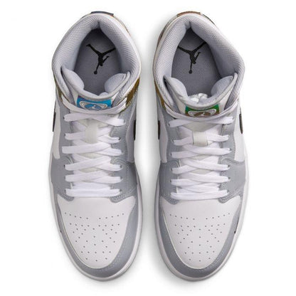 Jordan 1 Mid SE Multi-Color White Wolf Grey