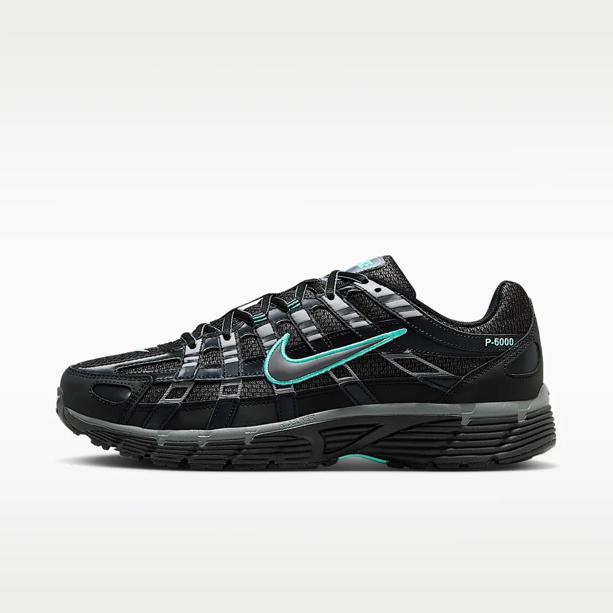 Nike P-6000 Black Hyper Turquoise Cool Grey