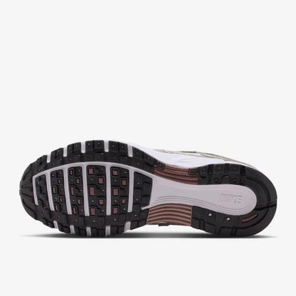 Nike P-6000 
White Metallic Silver Tattoo (Women's)