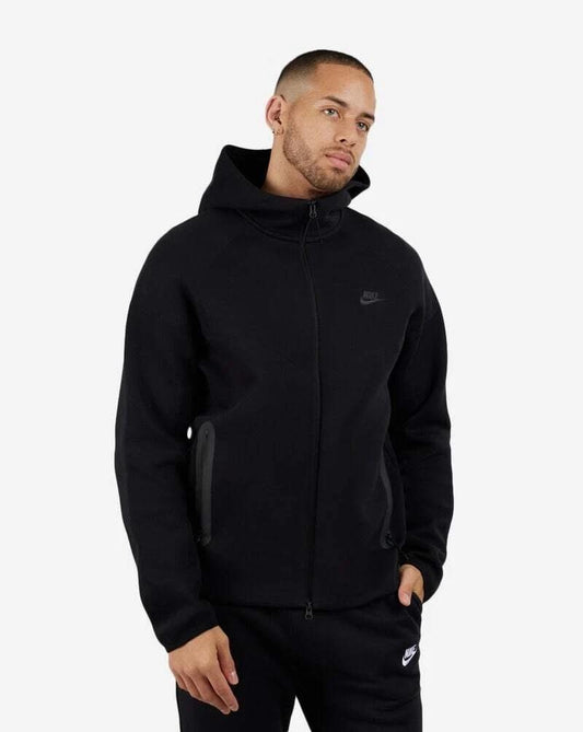 Nike Sportswear Tech Fleece Windrunner Full-Zip Hoodie Black/Black