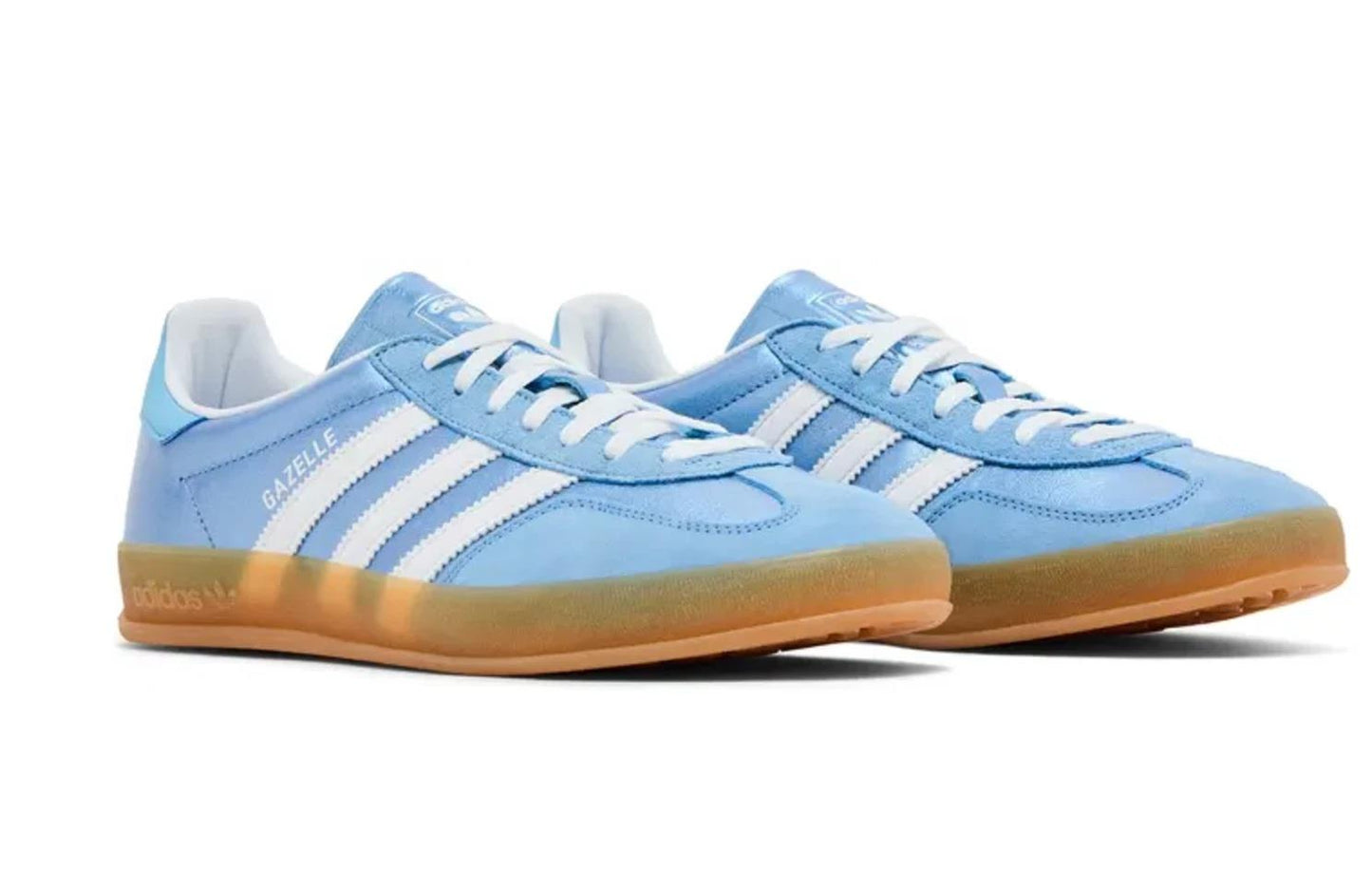 Adidas Gazelle Indoor Blue Cloud White Gum (Women's)