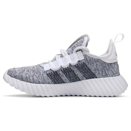 adidas Kaptir Flow Cloud White Core Black Silver Metallic (Women's) size 5.5W