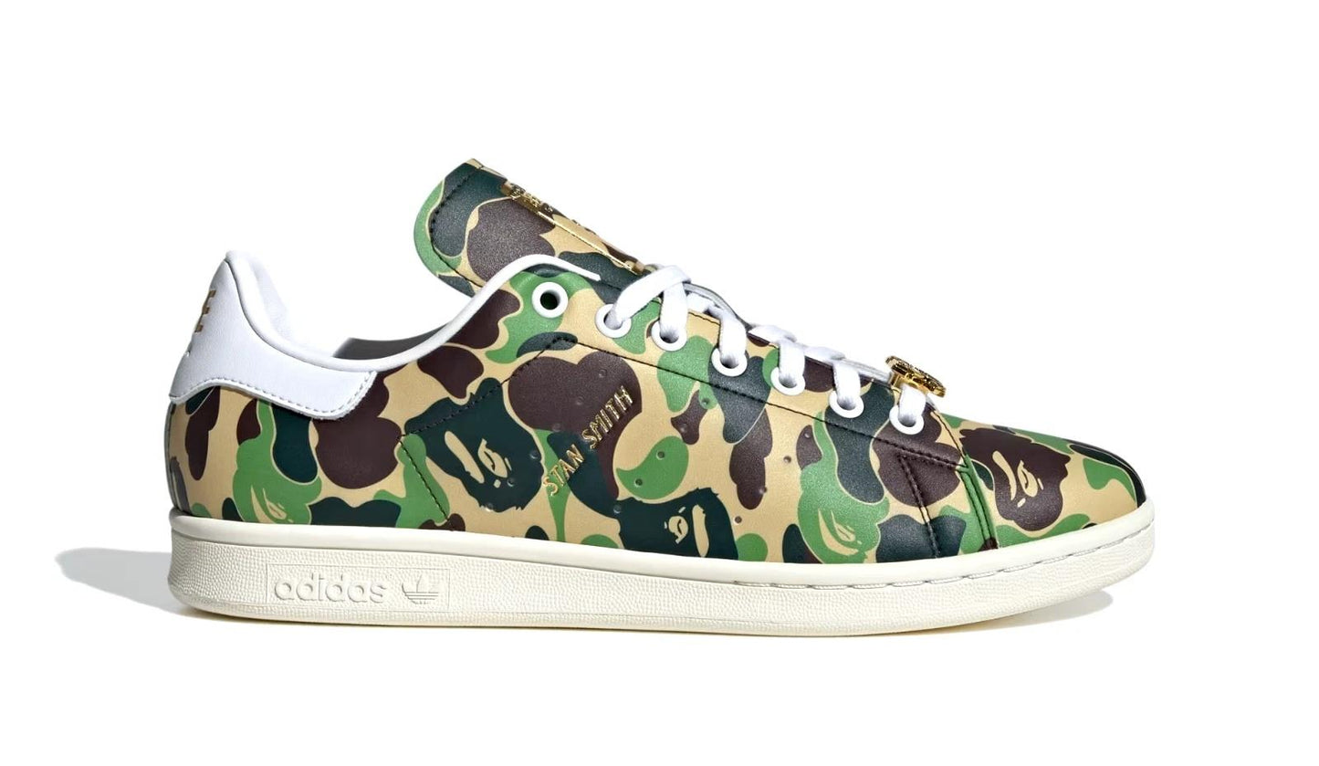 Adidas Stan Smith Bape ABC Camo size 11.5