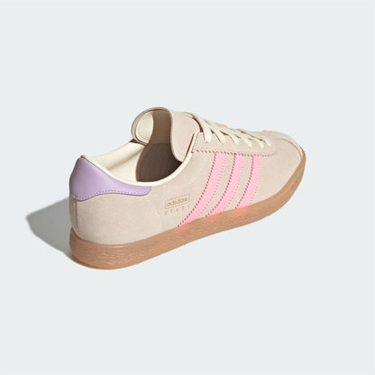 Adidas Stadt Wonder Lace Up Womens White Sneakers Casual Shoes JQ9017