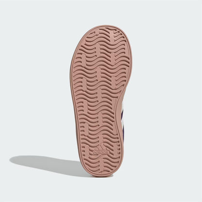 Adidas VL Court 3.0 Aurora Plum Zero Metalic Pink Gum (GS) JS3485