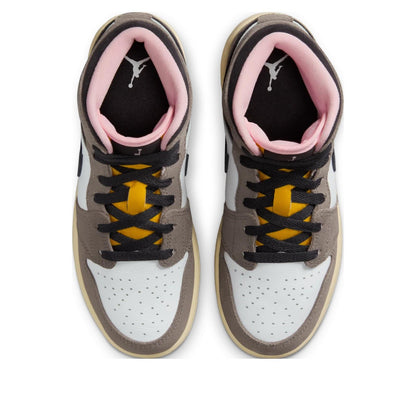 Jordan 1 Mid SE White Cave Stone (GS) HQ2014-100
