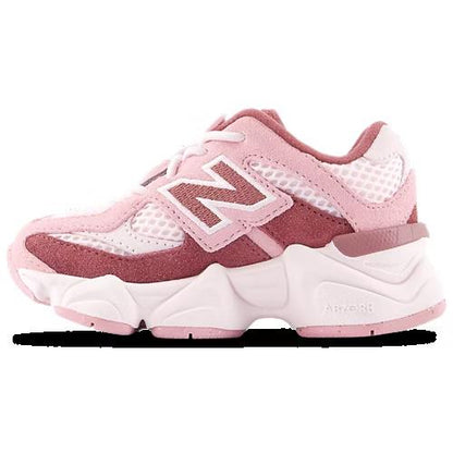 New Balance 9060 Bungee Pink Granite/Washed Burgundy Kids