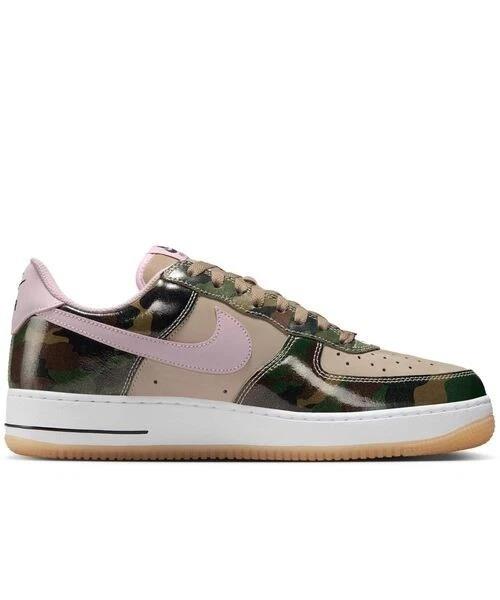 Nike Air Force 1 Low '07 LV8 Patent Camo Pink Men's HQ1967-200