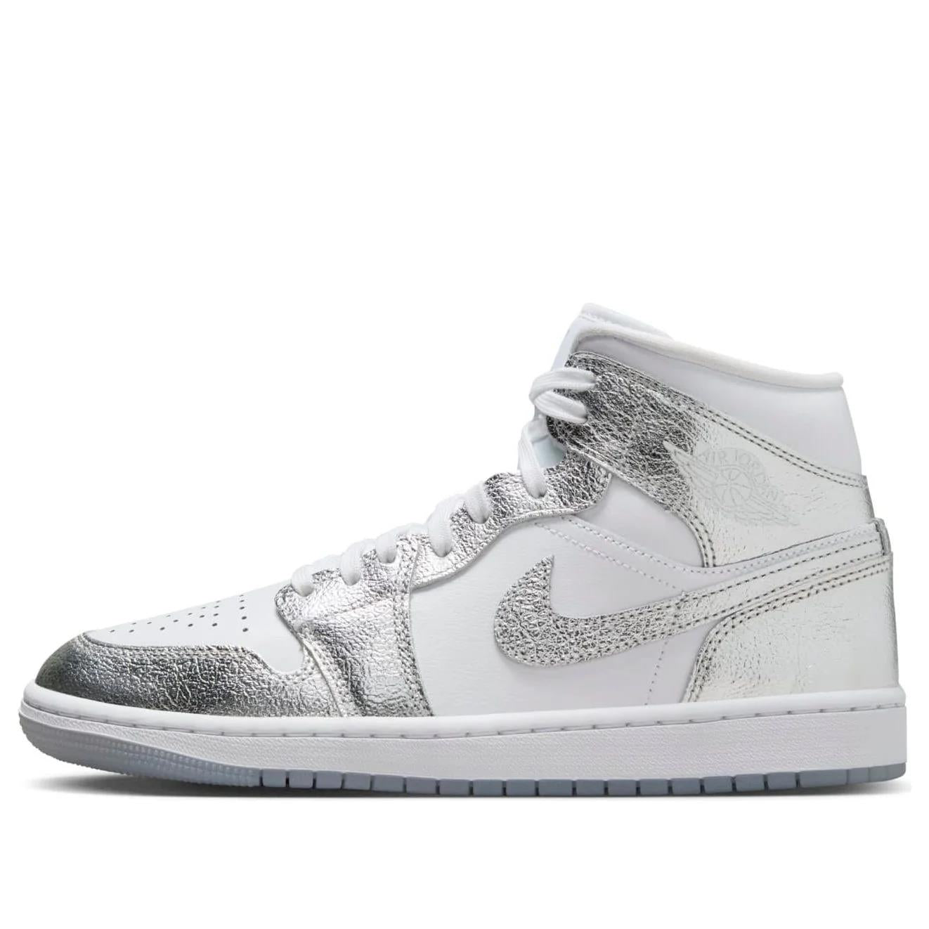 Jordan 1 Mid SE 
Metallic Silver (Women's)