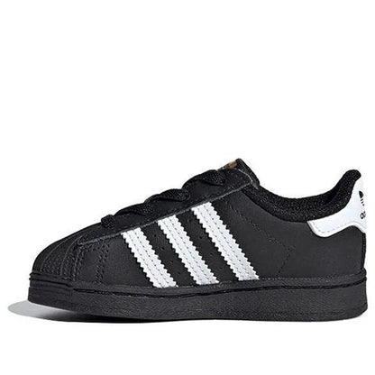 adidas Superstar Core Black Cloud White Gold (TD) EF5396