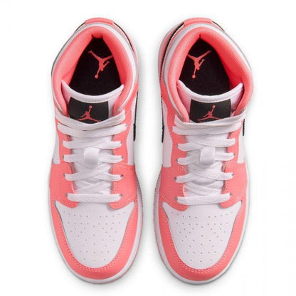 Jordan 1 Mid 
Pink Gaze (GS)