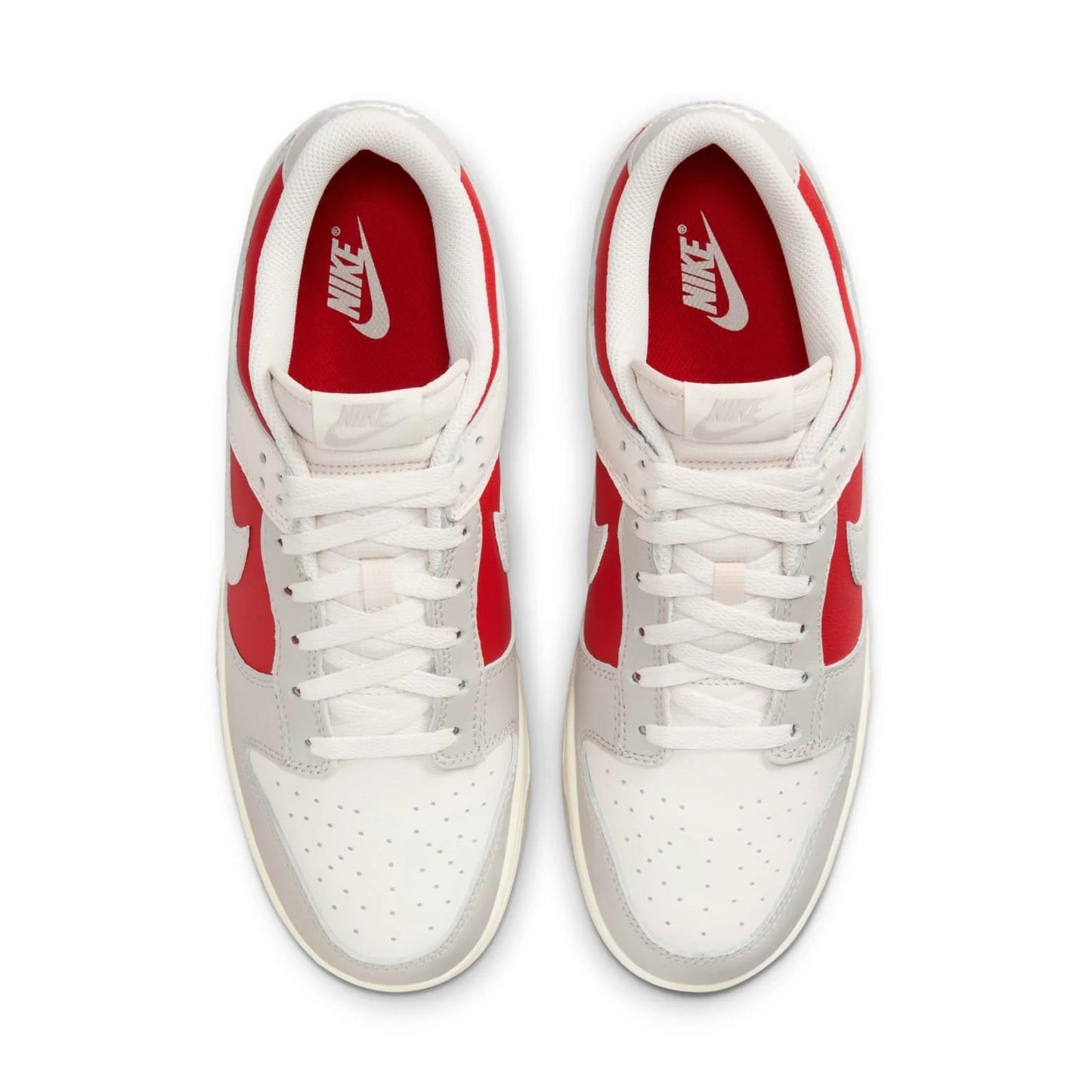 Nike Dunk Low Light Iron Ore Gym Red